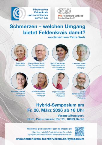 Plakat zum Onlinesymposium